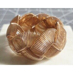 Copper Mesh Bracelet Bangle Stretch